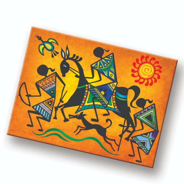 Toyjraft | Wondrous Warli Art & Craft - Multi, Yes, No, Terracotta, Paper cardboard, Toykraft, 800 grams, Shipping Charges will be added during checkout. Order will be shipped within 2-4 working days. Delivery time may vary due to COVID-19 , rainy season and delivery location.  TrackingID will be provided  to check the  real time status of delivery. For any further queries related to order, Kindly send what's app to PieceofPassion Customer Care at +918883355326 , Refund accepted ONLY if the BOX is NOT opene